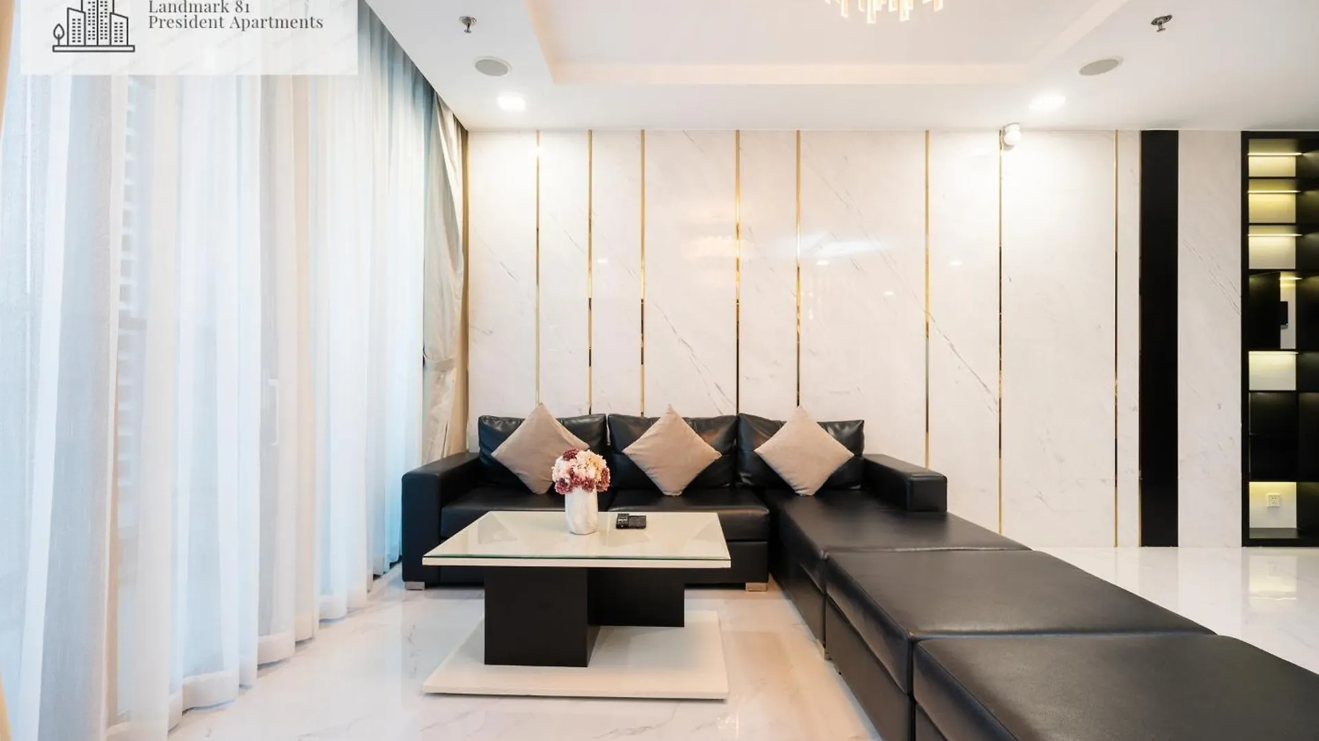 アパート Landmark 81 President Suite - Vinhome Central Park ホーチミン市