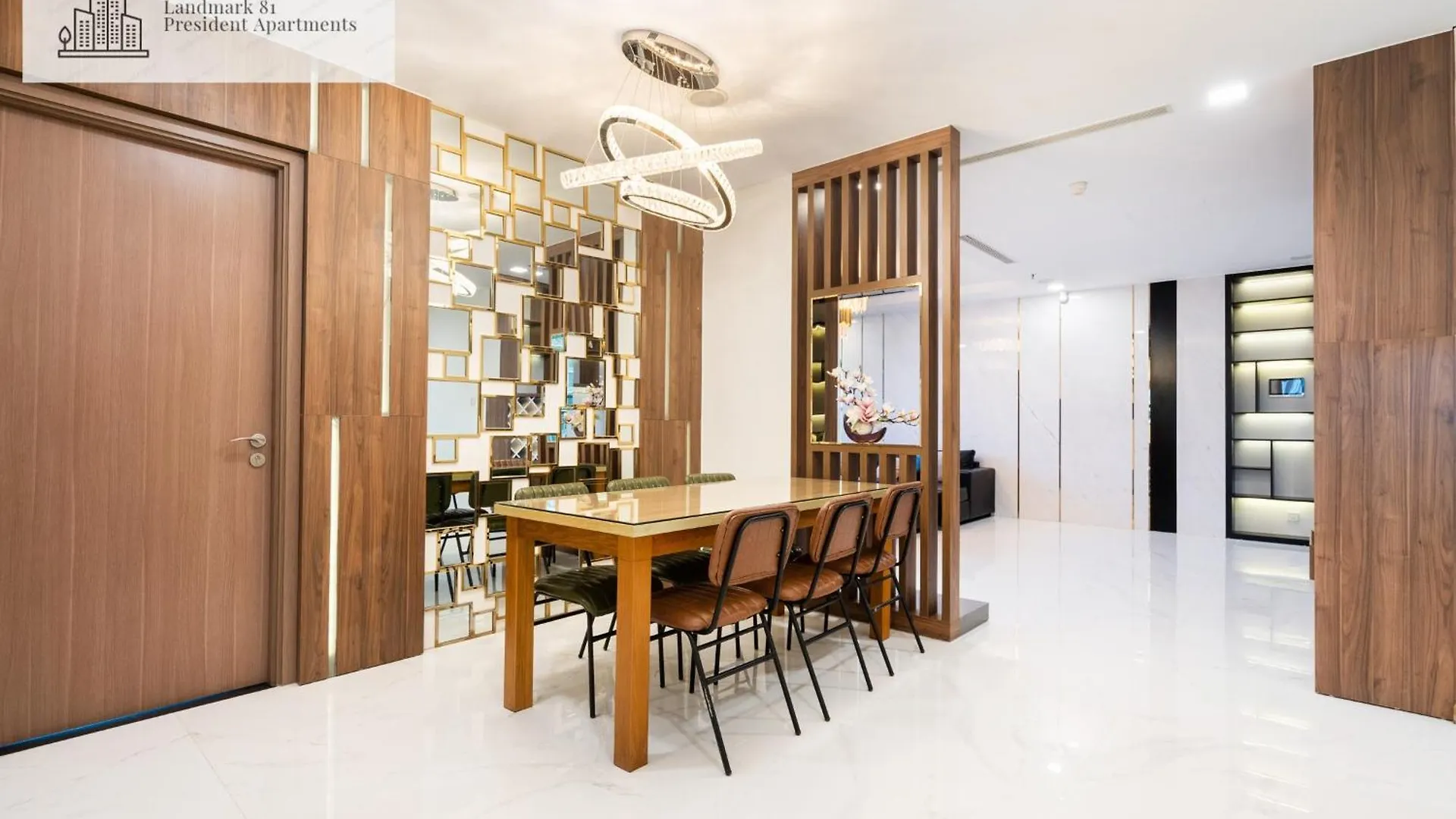 アパート Landmark 81 President Suite - Vinhome Central Park ホーチミン市