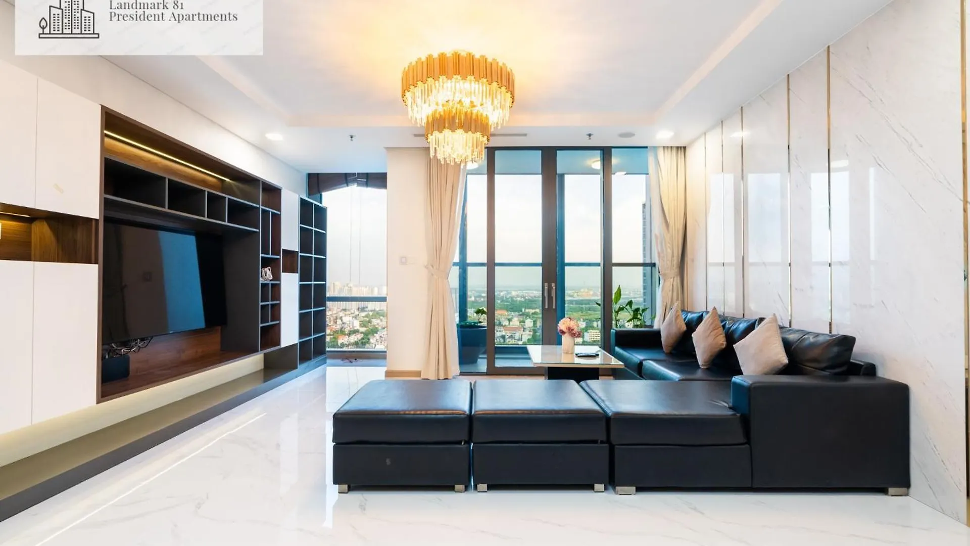 Landmark 81 President Suite - Vinhome Central Park Ho Chi Minh City Apartment